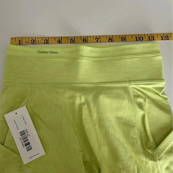 Outdoor Voices Thrive 5” Short XXS Margarita (Lt. Lime) Run Hike Media Pockets - Picture 9 of 11